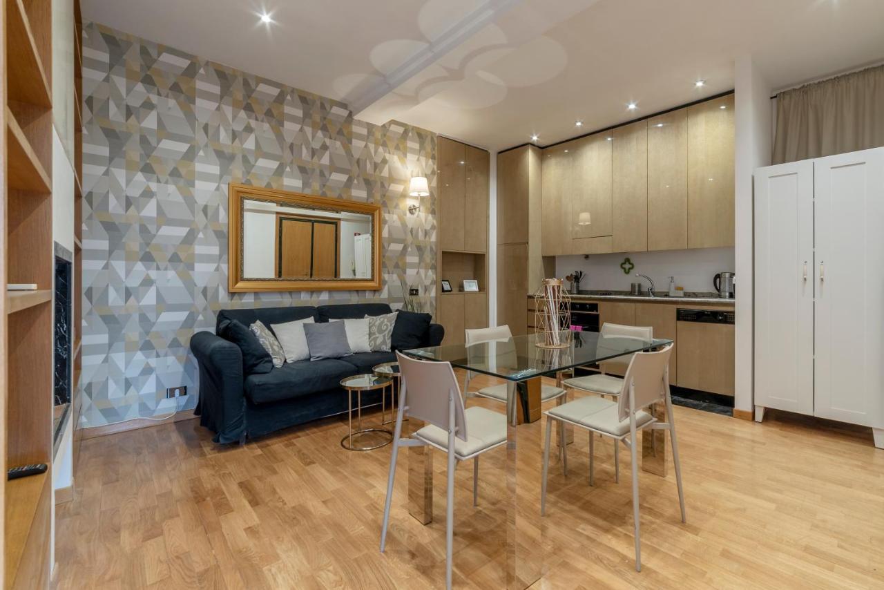 רומא Piazza Di Spagna Elegant Flat מראה חיצוני תמונה