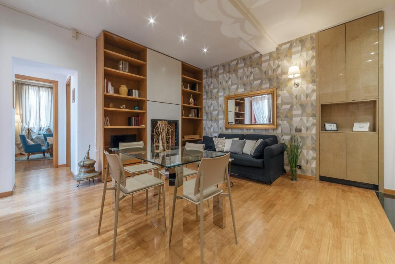 רומא Piazza Di Spagna Elegant Flat מראה חיצוני תמונה