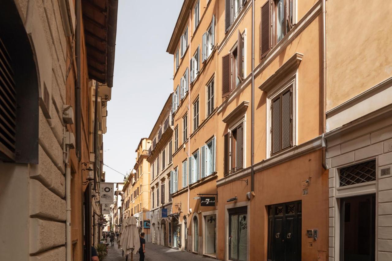 רומא Piazza Di Spagna Elegant Flat מראה חיצוני תמונה