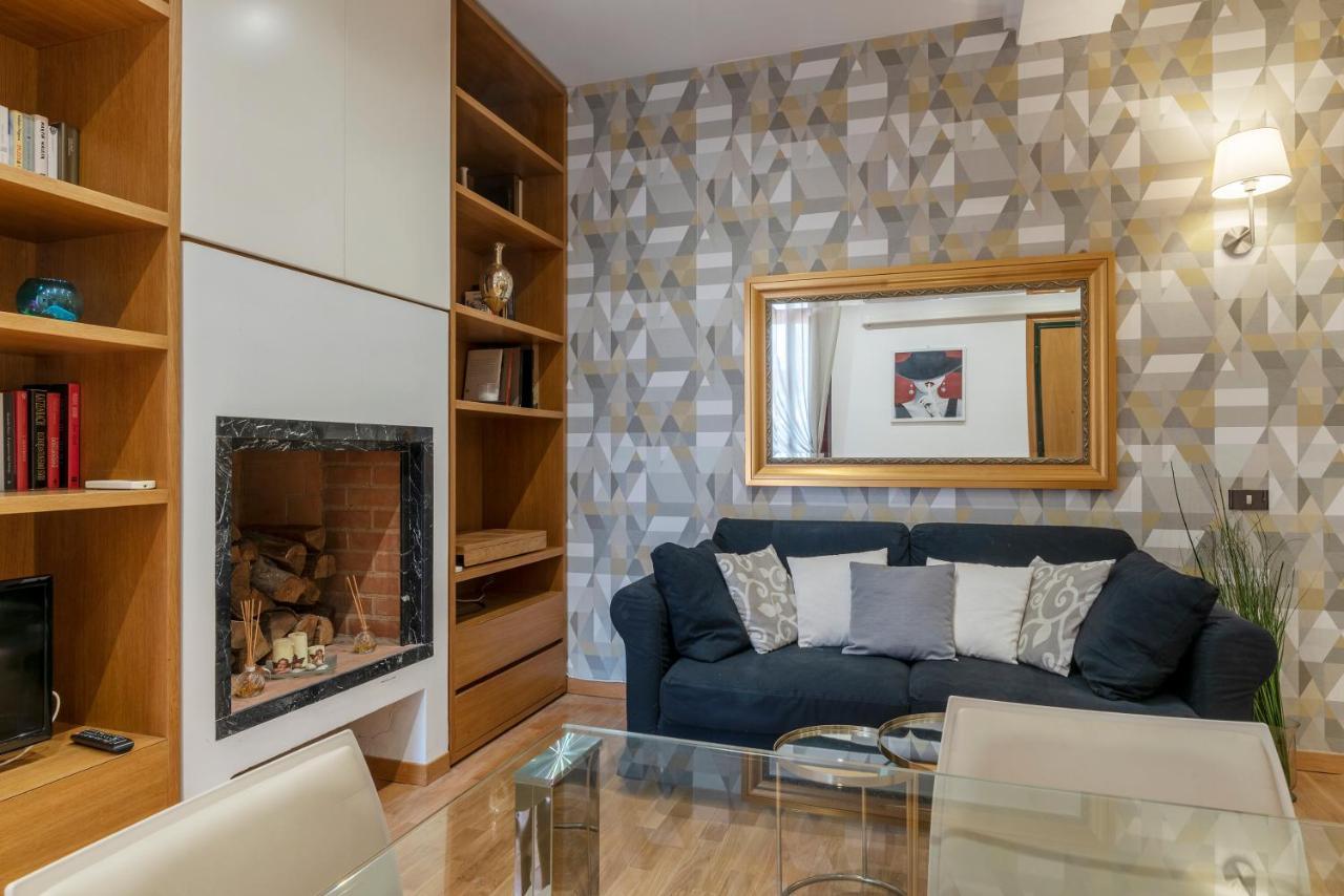 רומא Piazza Di Spagna Elegant Flat מראה חיצוני תמונה
